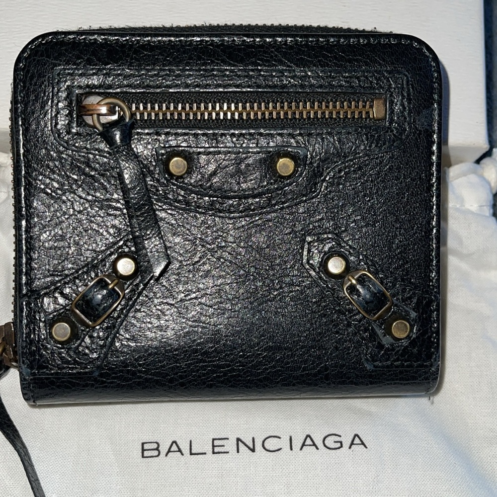 Balenciaga Preloved wallet great condition comes with box n dust bag - Picture 3 of 10